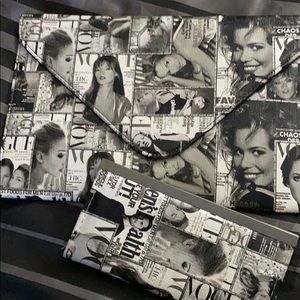 Vogue new paper bag and wallet set